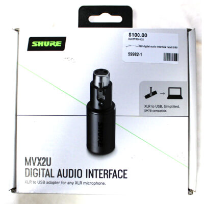 Shure USB to XLR Adapter