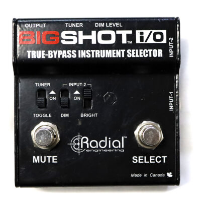 Radial "Big Shot" Instrument Selector Pedal