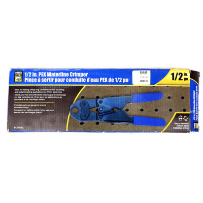 1/2" PEX Waterline Crimper