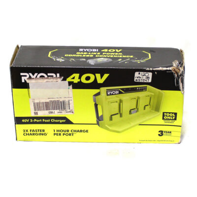 Ryobi 40v Triple Charger