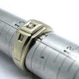 10kt White Gold Solitaire Ring