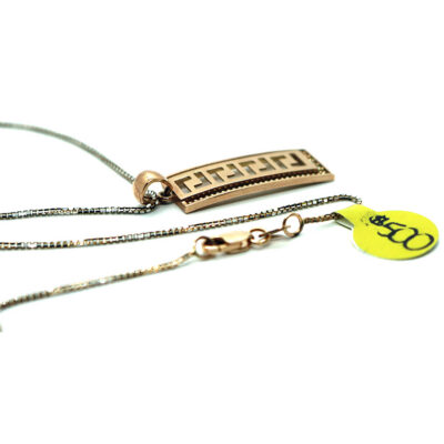 10kt Rose Gold Pendant & Necklace