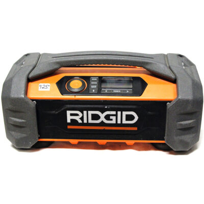 Ridgid Am/FM Radio & BT Speaker